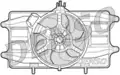 Ventilátor, vízhűtő - Denso