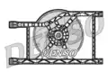 Ventilátor, vízhűtő - Denso
