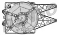 Ventillator, motorhutes - Denso