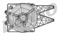 Ventilátor, vízhűtő - Denso