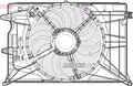 Ventilátor, vízhűtő - Denso