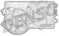 Ventillator, motorhutes - Denso