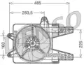Ventillator, motorhutes - Denso