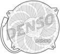 Ventilátor, vízhűtő - Denso