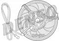 Ventilátor, vízhűtő - Denso