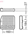Fűtőradiátor - Denso