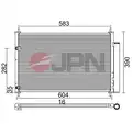 JPN klíma kondenzátor - JPN