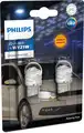 LED izzókészlet 12V, WY21W, Philips Ultinon Pro3100, sárga, 2 db - Philips