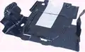 Alsó motorvédő lemez (diesel, ABS+PVC) - Klokkerholm