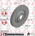 Első Féktárcsa - Zimmermann