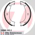 fékpofakészlet, rögzitöfék - Zimmermann