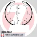 fékpofakészlet, rögzitöfék - Zimmermann