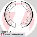 fékpofakészlet, rögzitöfék - Zimmermann