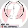 fékpofakészlet, rögzitöfék - Zimmermann
