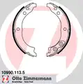 fékpofakészlet, rögzitöfék - Zimmermann