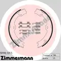 fékpofakészlet, rögzitöfék - Zimmermann