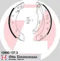 fékpofakészlet, rögzitöfék - Zimmermann