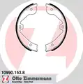 fékpofakészlet, rögzitöfék - Zimmermann