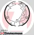 Fékpofakészlet, Rögzítőfék - Zimmermann