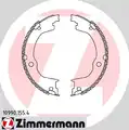 Fékpofakészlet, Rögzítőfék - Zimmermann