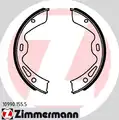 Fékpofakészlet, Rögzítőfék - Zimmermann