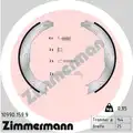 Fékpofakészlet, Rögzítőfék - Zimmermann