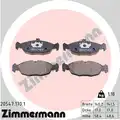 Fékbetét Készlet - Zimmermann