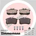 Fékbetét Készlet, Tárcsafék - Zimmermann