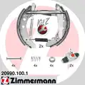 Fékpofakészlet - Zimmermann