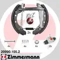 Fékpofakészlet - Zimmermann