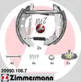 Fékpofakészlet - Zimmermann