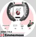 Fékpofakészlet - Zimmermann