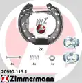 Fékpofakészlet - Zimmermann