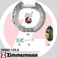 Fékpofakészlet - Zimmermann