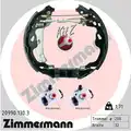 Fékpofakészlet - Zimmermann