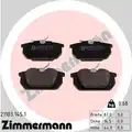 Fékbetét Készlet, Tárcsafék - Zimmermann