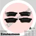 Fékbetét Készlet, Tárcsafék - Zimmermann