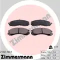 Fékbetét Készlet, Tárcsafék - Zimmermann