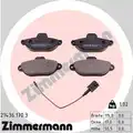 Fékbetét Készlet, Tárcsafék - Zimmermann