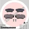 Fékbetét Készlet, Tárcsafék - Zimmermann