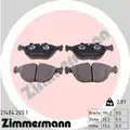 Fékbetét Készlet, Tárcsafék - Zimmermann