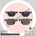 Fékbetét Készlet, Tárcsafék - Zimmermann