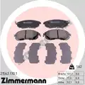 Fékbetét Készlet, Tárcsafék - Zimmermann