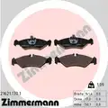 Fékbetét Készlet, Tárcsafék - Zimmermann