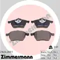 Fékbetét Készlet, Tárcsafék - Zimmermann