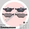 Fékbetét Készlet, Tárcsafék - Zimmermann