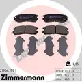 Fékbetét Készlet, Tárcsafék - Zimmermann