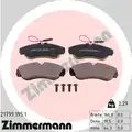 Fékbetét Készlet, Tárcsafék - Zimmermann