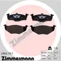 Fékbetét Készlet, Tárcsafék - Zimmermann