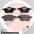 Fékbetét Készlet, Tárcsafék - Zimmermann